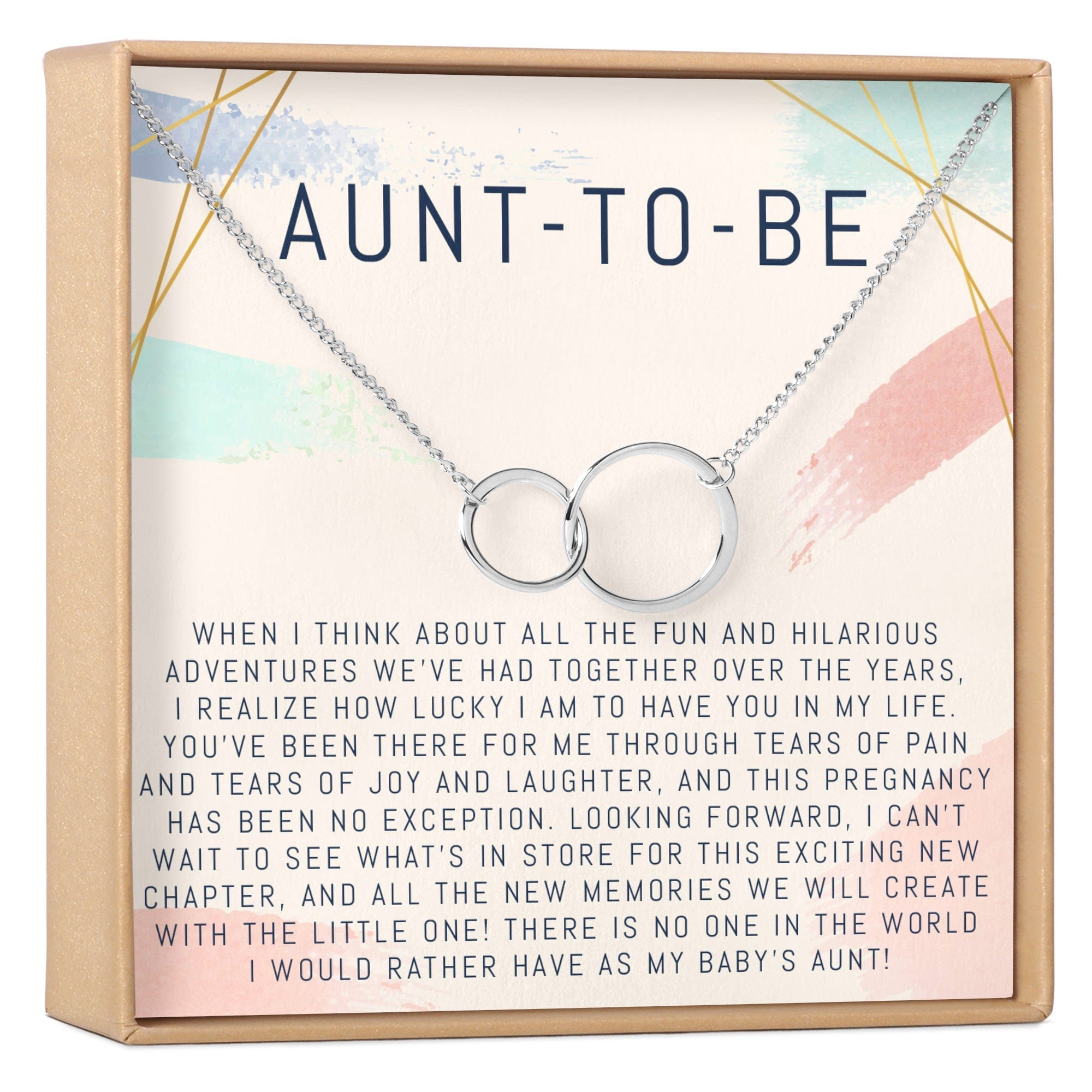 Aunt to Be Necklace, Multiple Styles Necklace