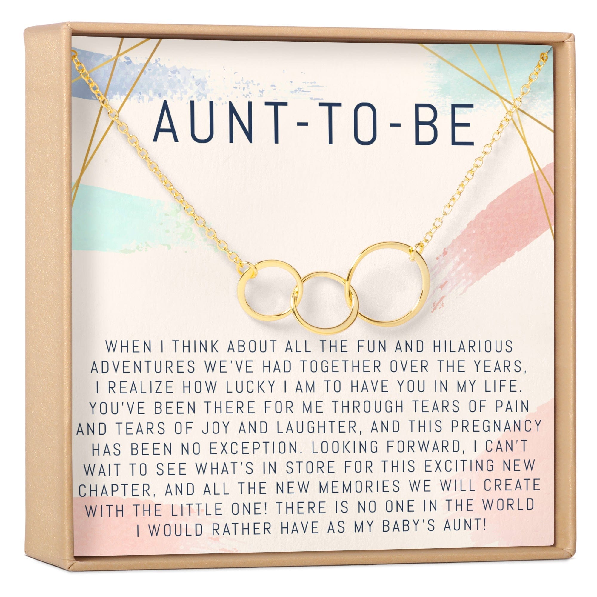 Aunt to Be Necklace, Multiple Styles Necklace