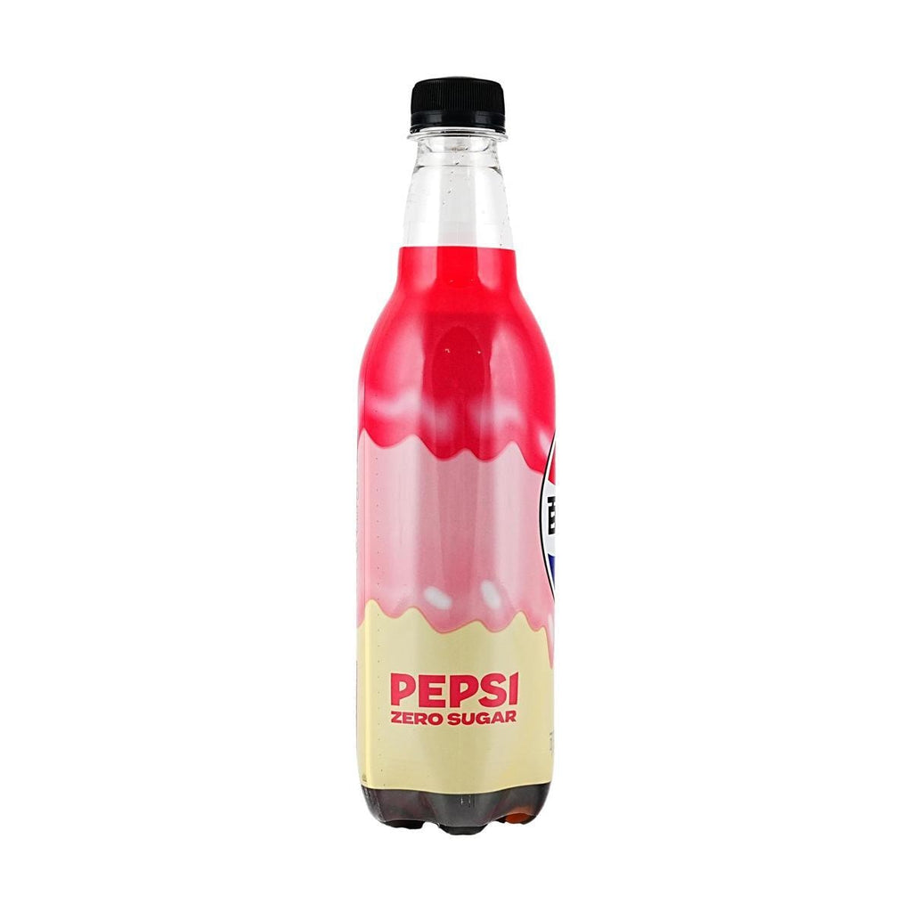 Imported Pepsi Strawberry Milkshake Zero Sugar