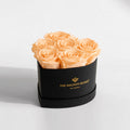 Baby Heart Black Box | Peach Roses