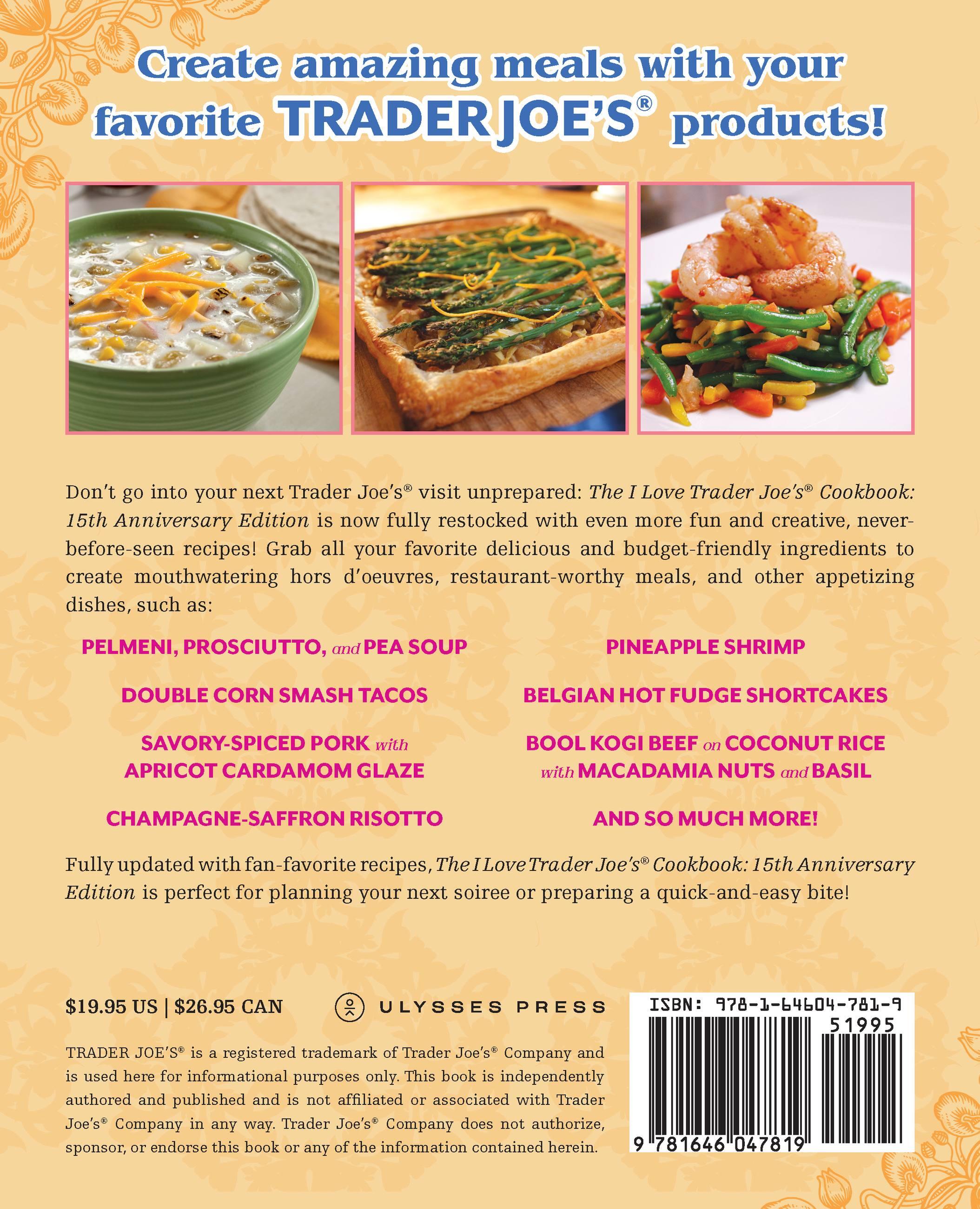 The I Love Trader Joe's Cookbook: 15th Anniversary Edition