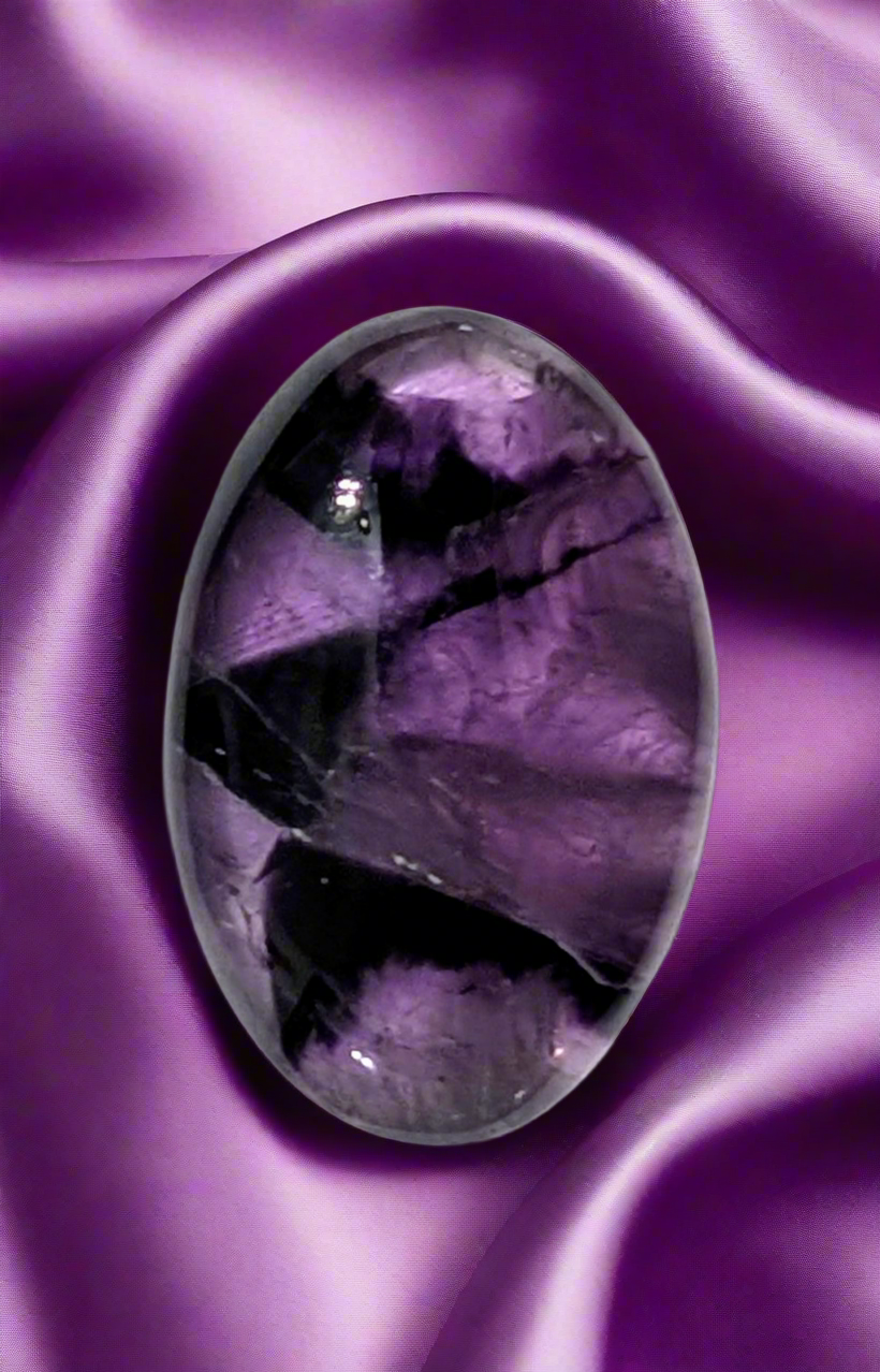 Amethyst Cabochon Creation
