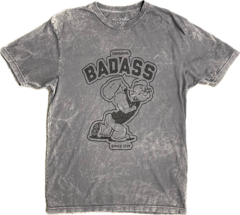 BADASS Organic Tee (Sand or Mineral Grey)