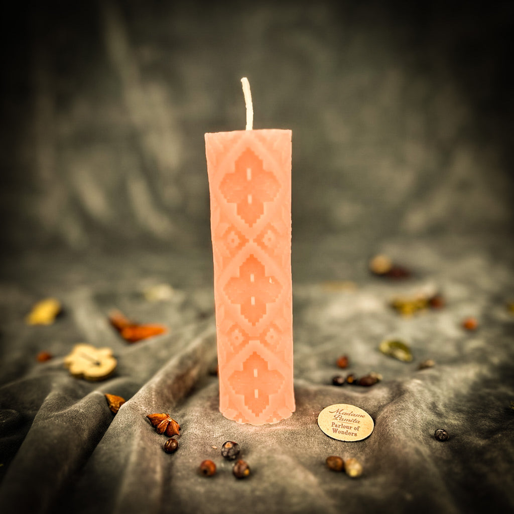 Khrest Cross of Protection and Plenty Pillar Candle Spell Kit - Sacred Balance & Abundance Magic