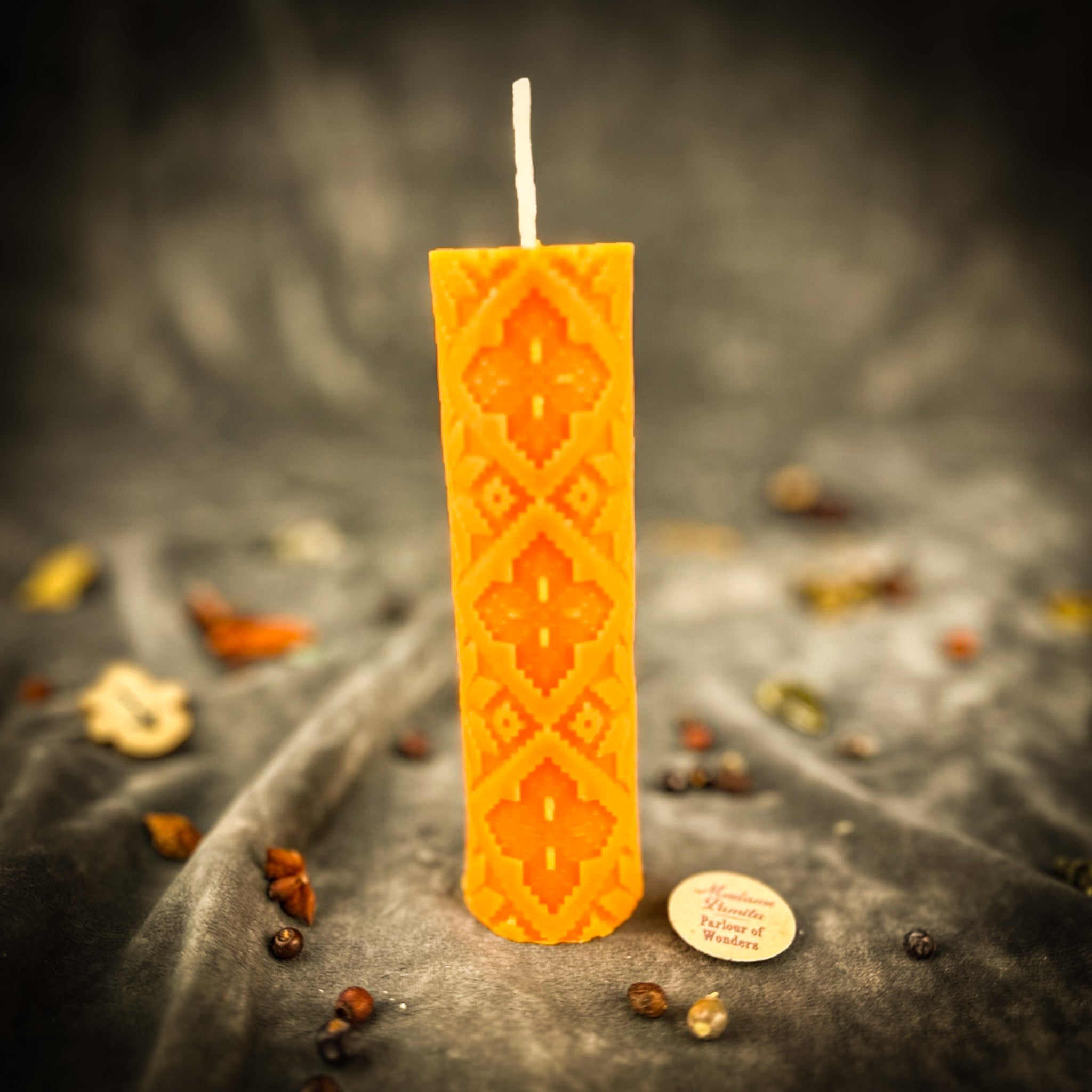Khrest Cross of Protection and Plenty Pillar Candle Spell Kit - Sacred Balance & Abundance Magic