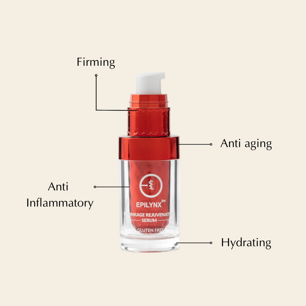 Gluten-Free Face Serum for Mature Skin – Nut-Free, Vegan Hydrating & Firming