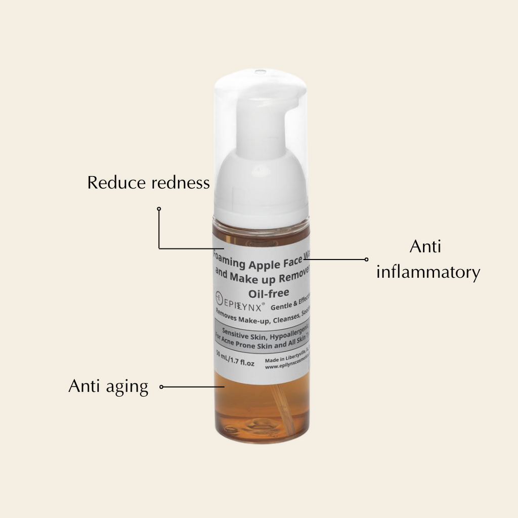 Gluten-Free Foaming Face Wash – Nut-Free, Vegan Cleanser with Aloe & Ashwagandha