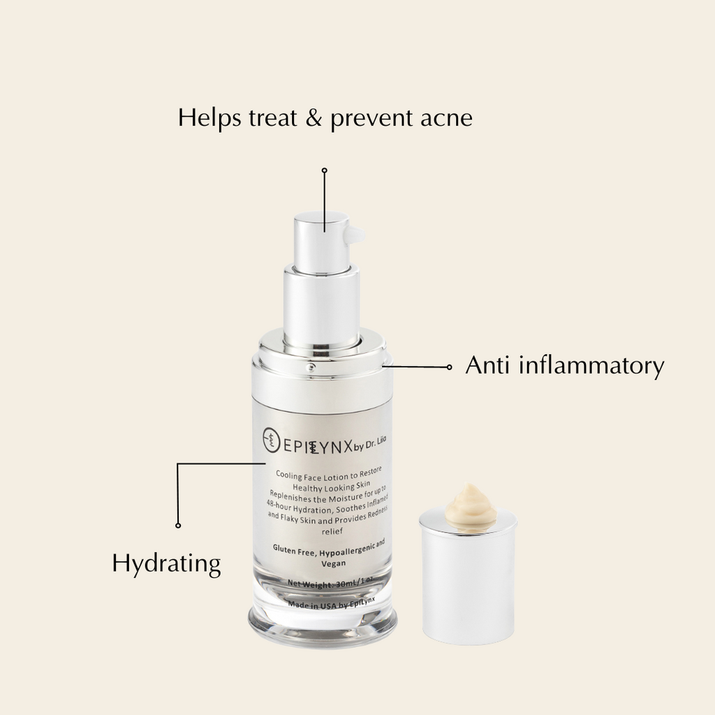 Gluten-Free Face Moisturizer for Sensitive & Dry Skin – Nut-Free, Vegan & Calming