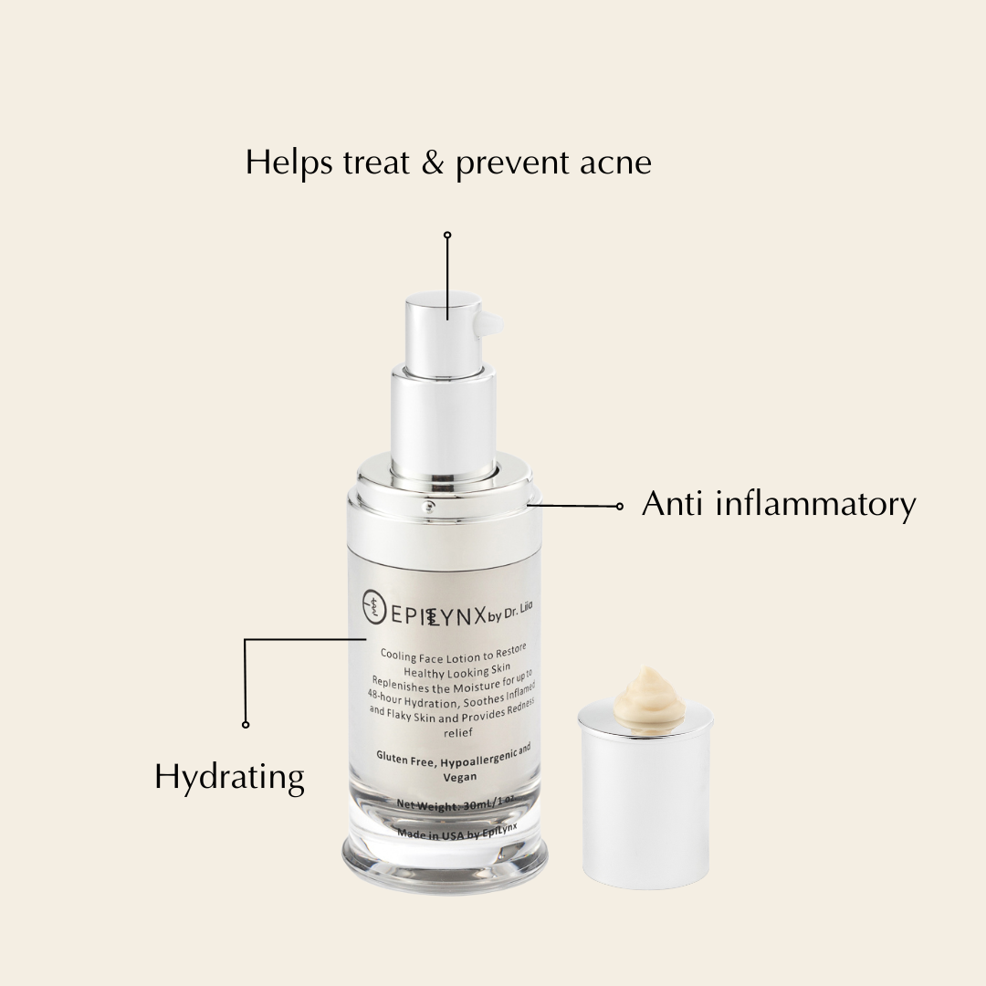 Gluten-Free Face Moisturizer for Sensitive & Dry Skin – Nut-Free, Vegan & Calming