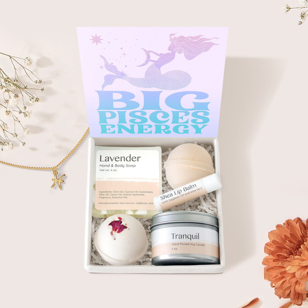 Big Pisces Energy Zodiac Gift Box Set