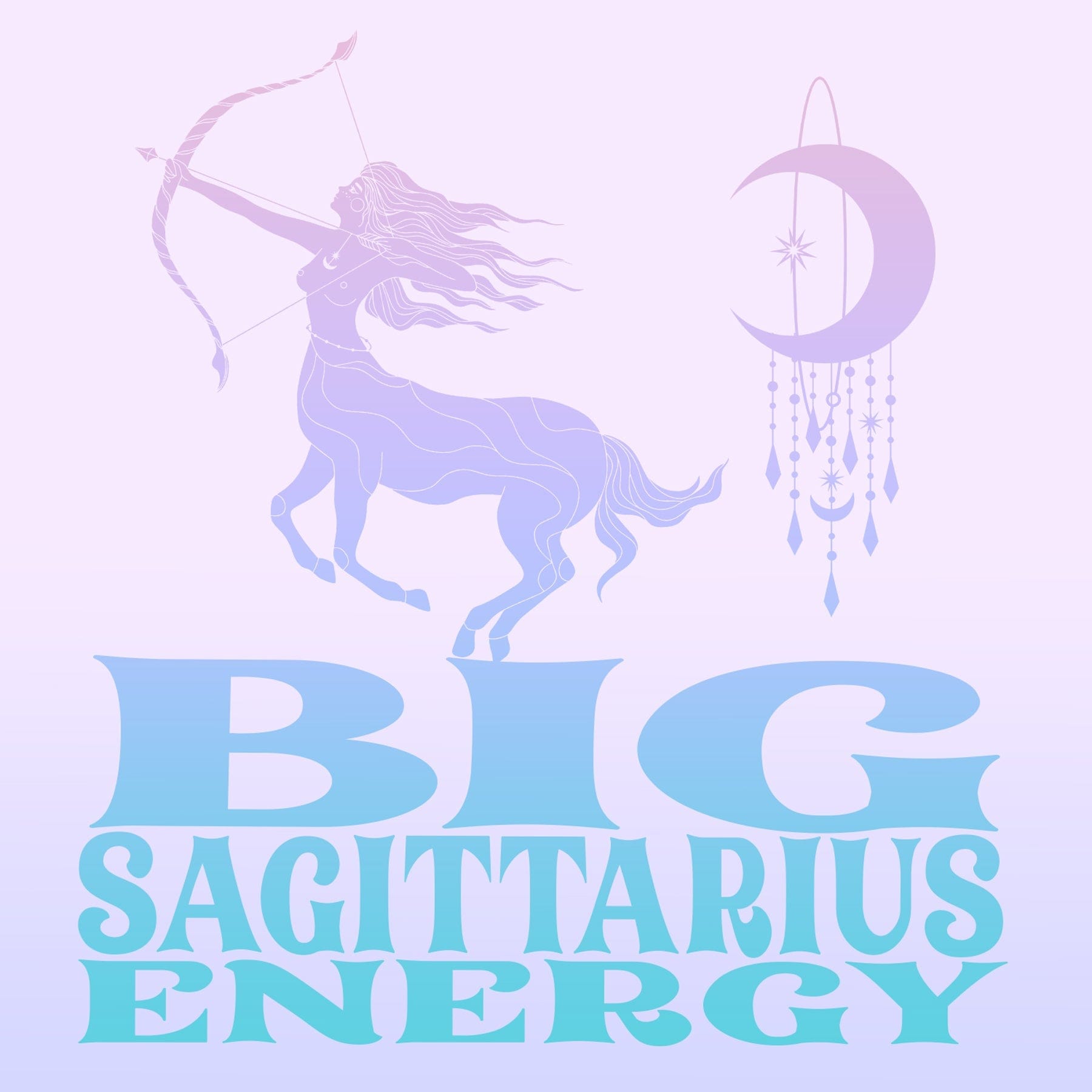 Big Sagittarius Energy Zodiac Gift Box Set