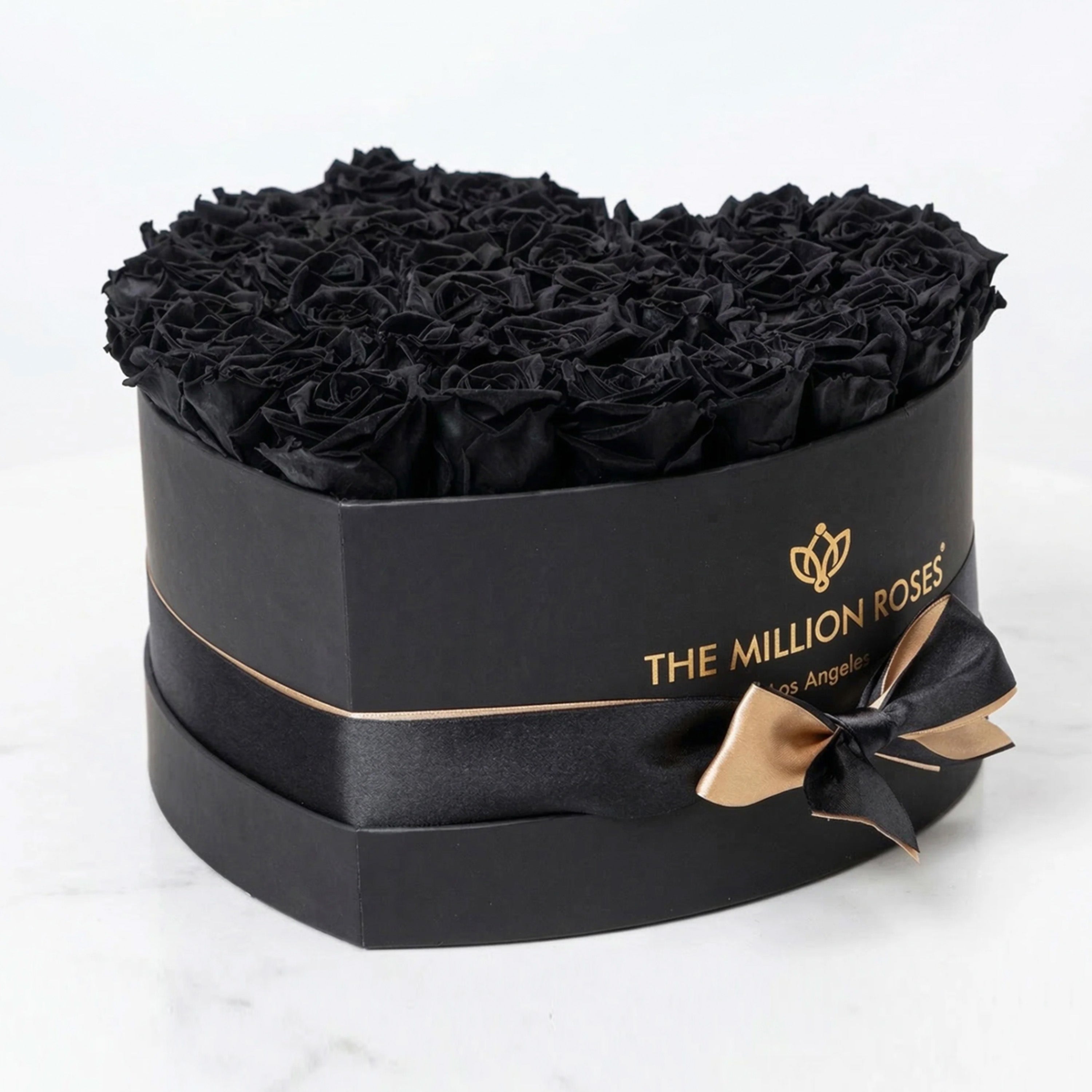 Heart Black Box | Black Roses