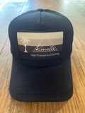 Rising Sun High Frequency Trucker Hat (Black with Gray-Blend patch) Pre-sale