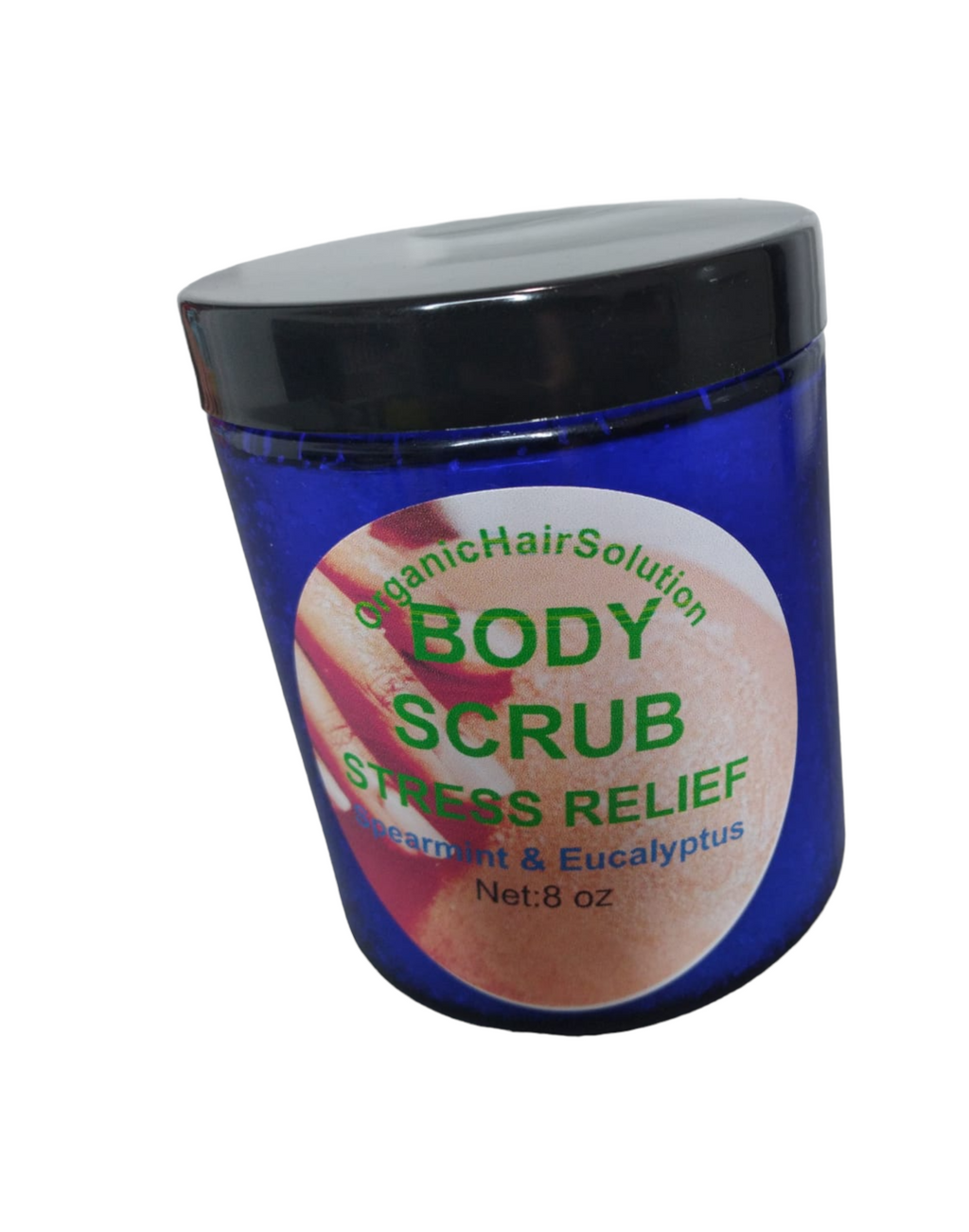 BODY SCRUB-Stress Relief & Skin Exfoliating  with Eucalyptus & Spearmint