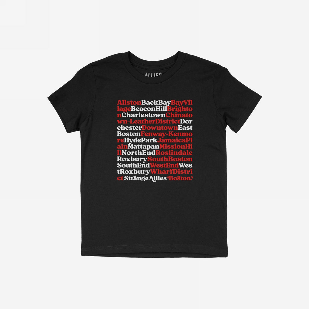 Boston Neighborhoods T-shirt