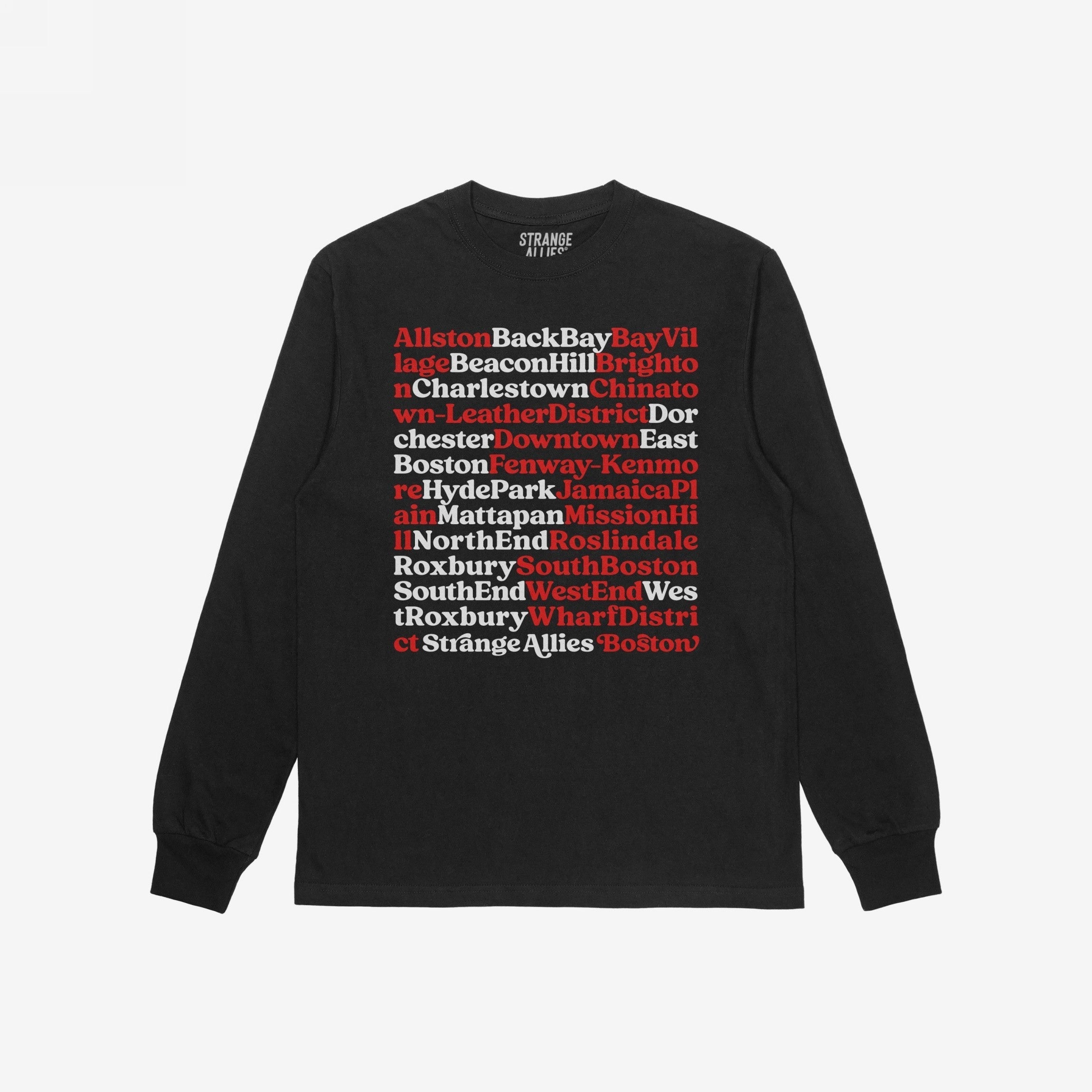 Boston Neighborhoods T-shirt