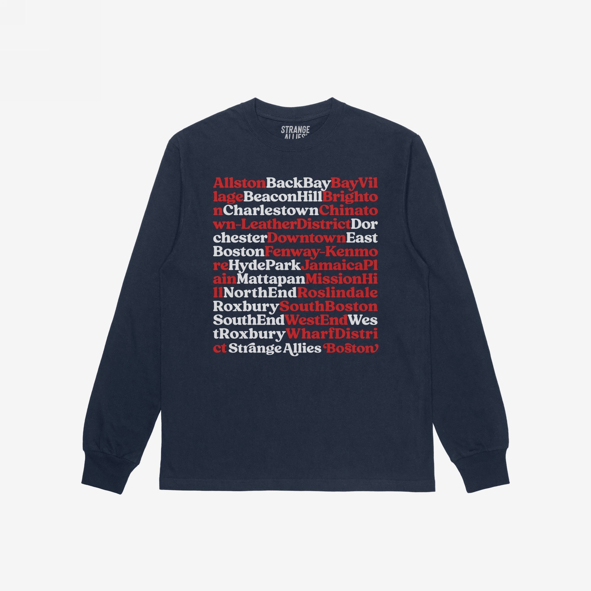 Boston Neighborhoods T-shirt