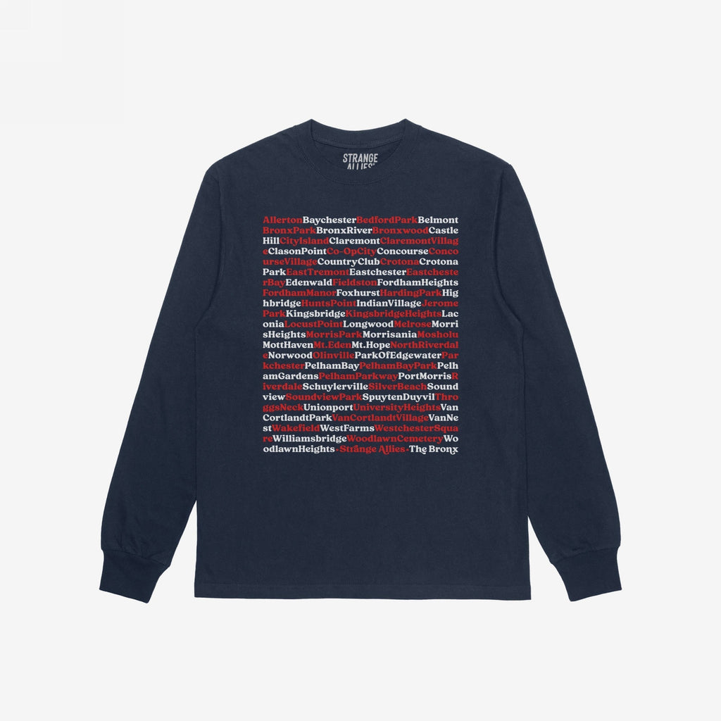 Bronx Neighborhoods T-shirt