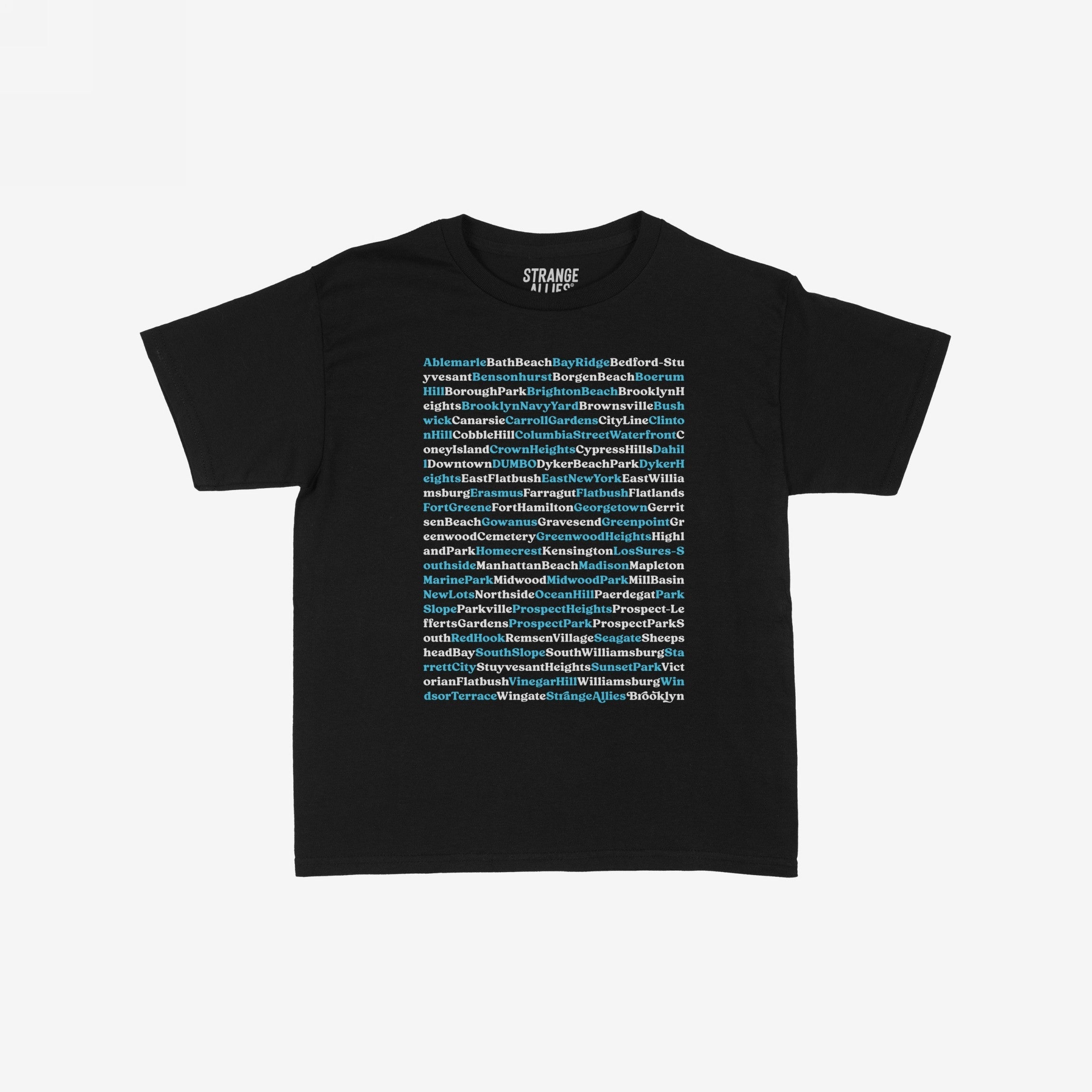 Brooklyn Neighborhoods Women's Baby Tee