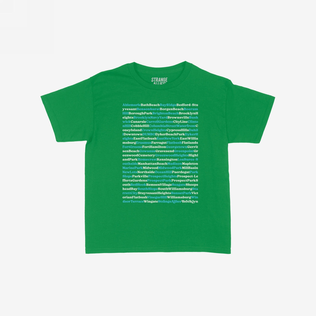 Brooklyn Neighborhoods Women's Baby Tee