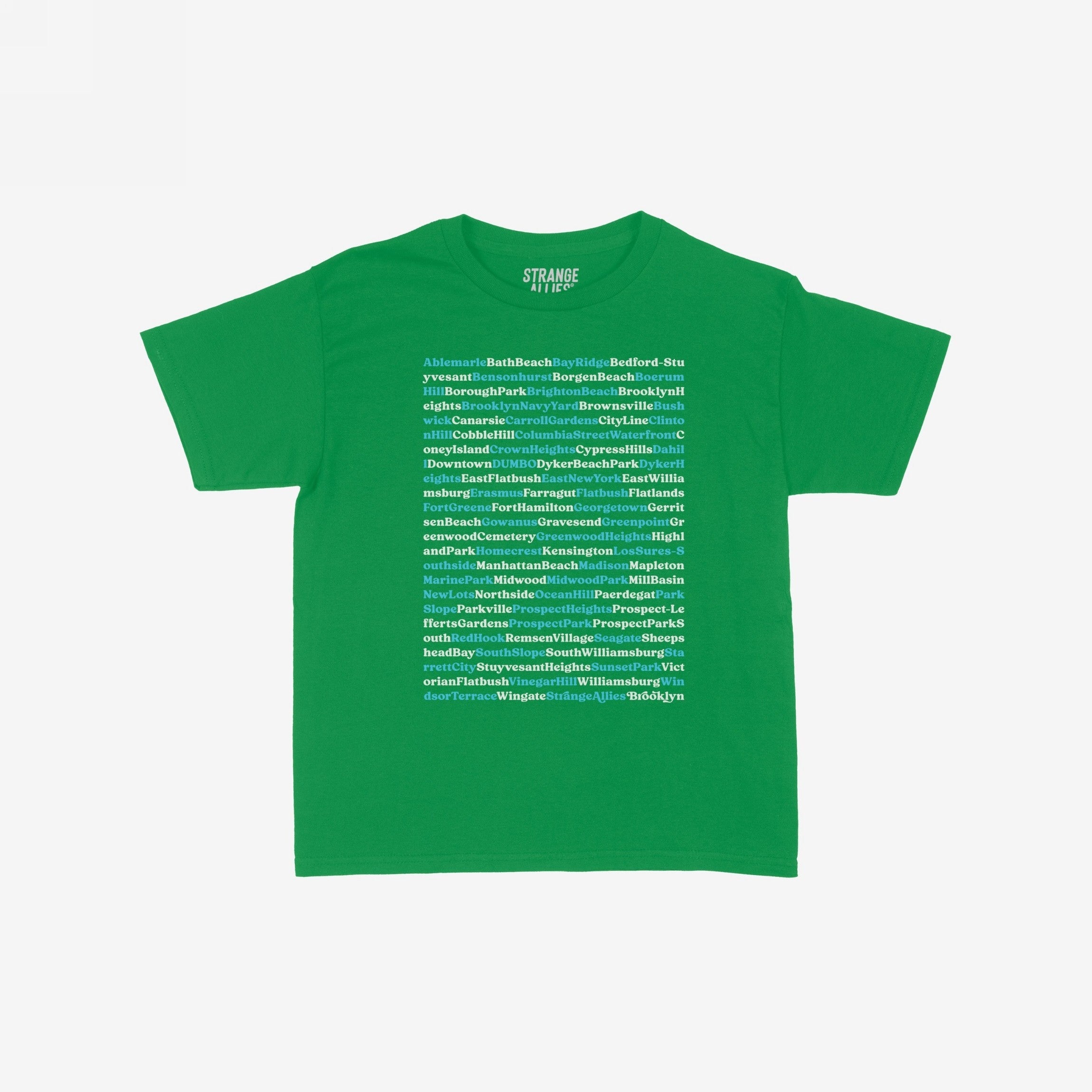 Brooklyn Neighborhoods Women's Baby Tee
