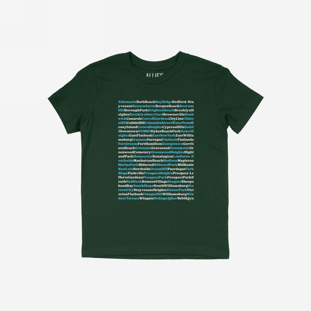 Brooklyn Neighborhoods T-shirt