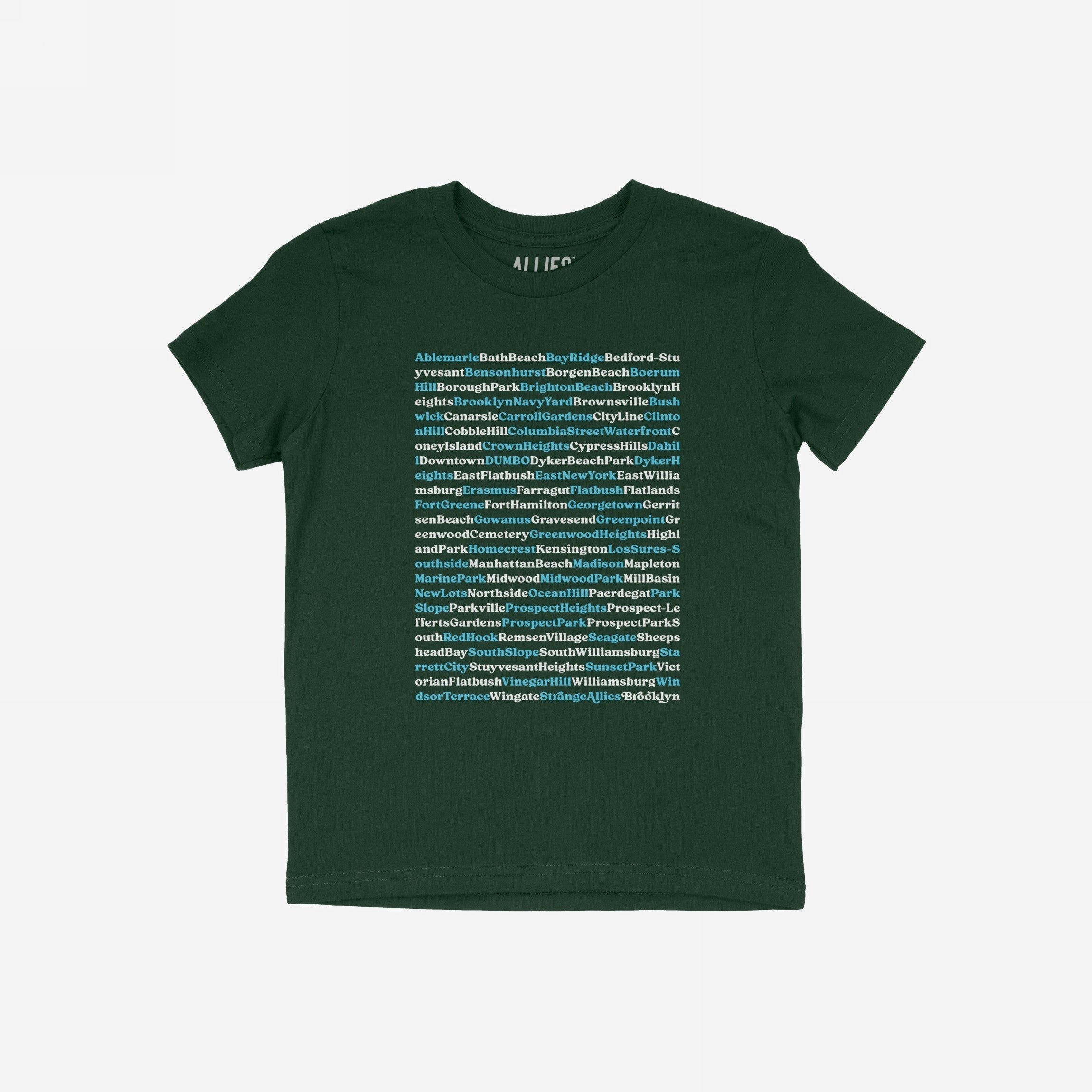 Brooklyn Neighborhoods T-shirt