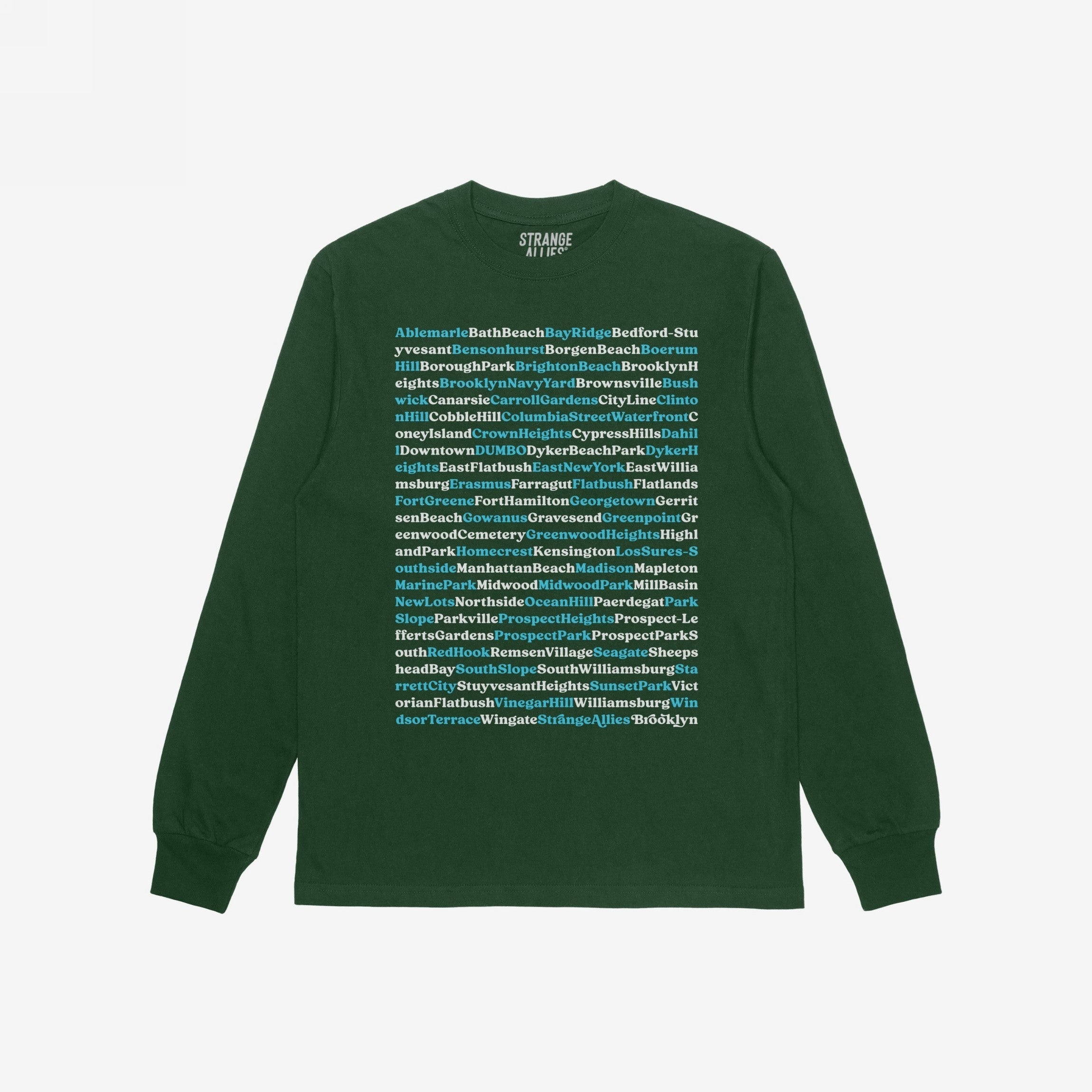 Brooklyn Neighborhoods T-shirt