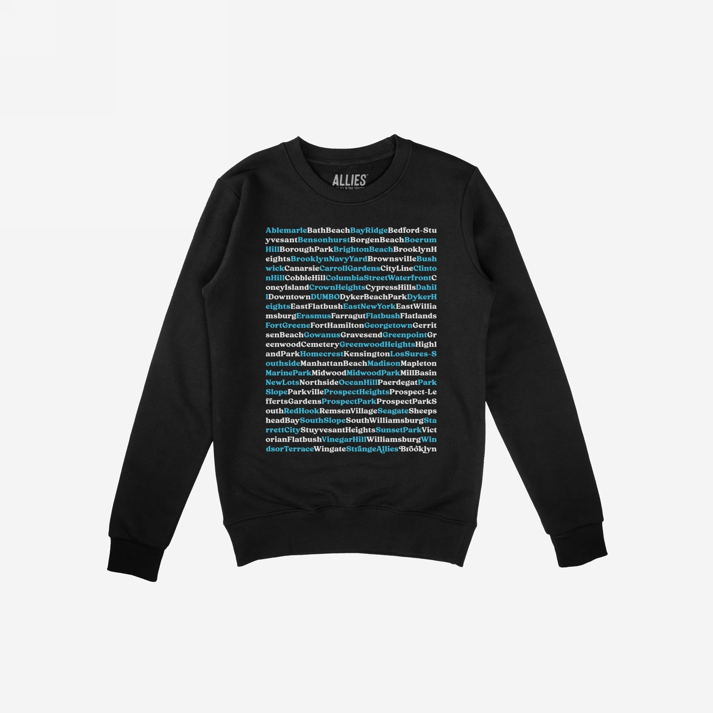 Brooklyn Neighborhoods Sweatshirt