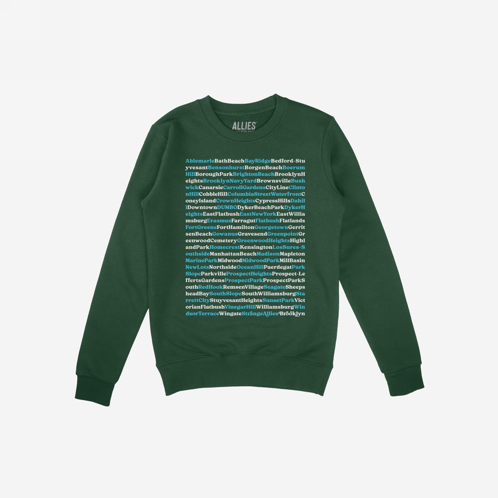 Brooklyn Neighborhoods Sweatshirt