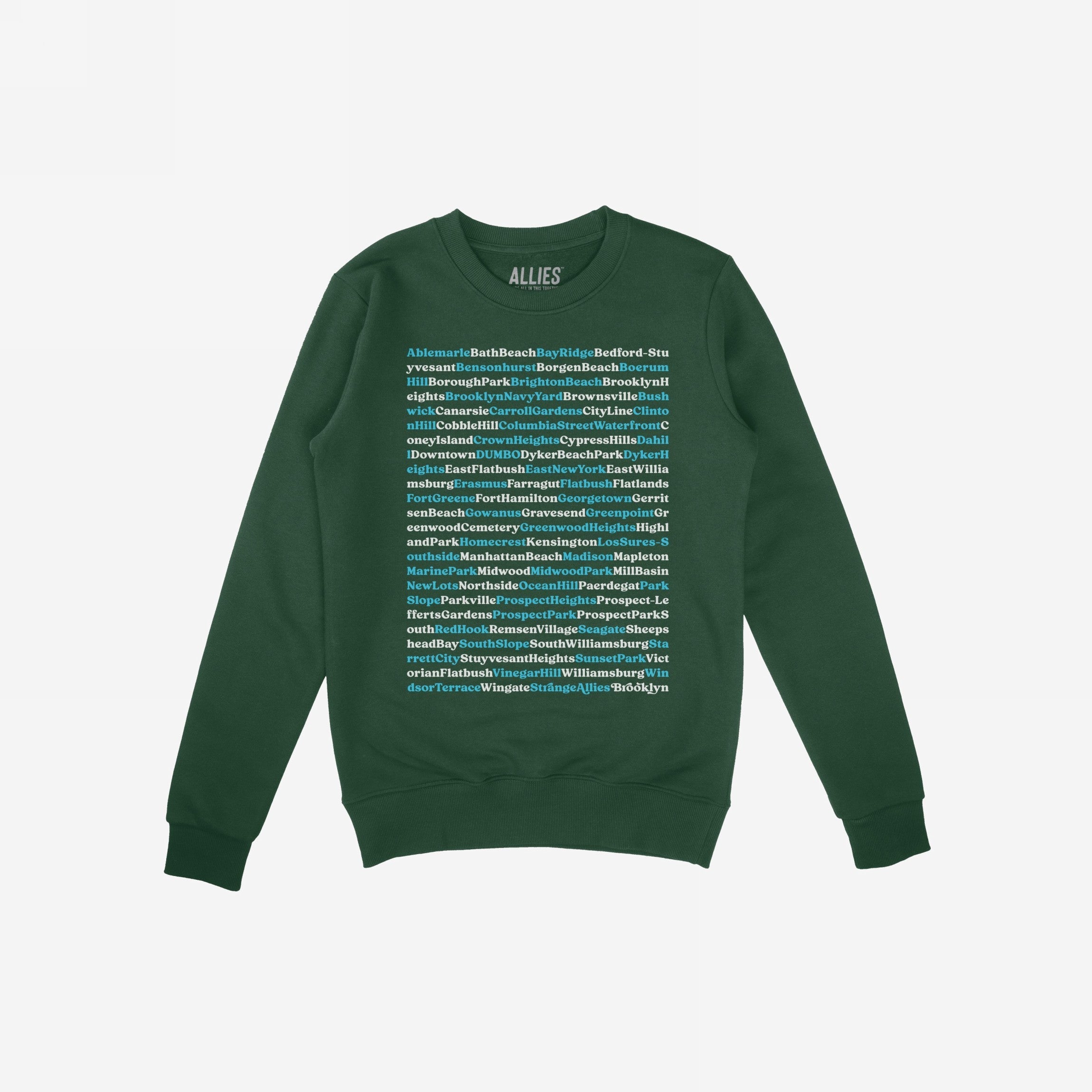 Brooklyn Neighborhoods Sweatshirt