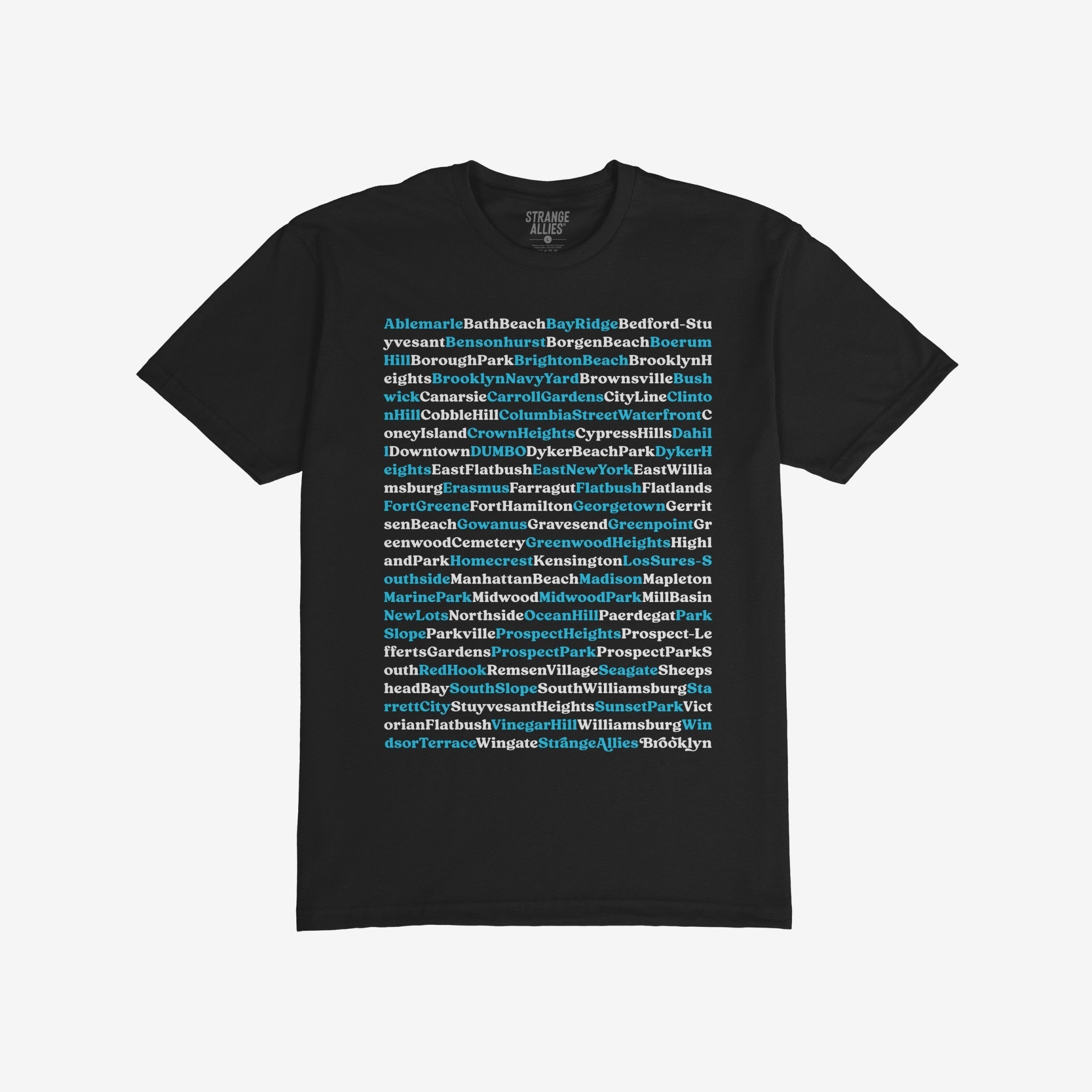 Brooklyn Neighborhoods T-shirt