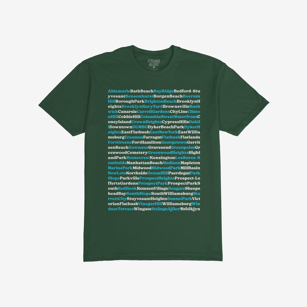 Brooklyn Neighborhoods T-shirt