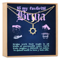 Bruja Sun and Moon Pendants Necklace Set