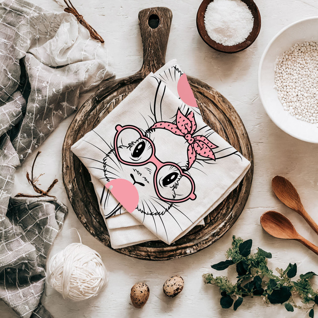 Bubblegum Bunny Towel