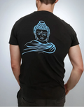 Buddha Serenity on our 4 Corners New Standard (Midnight Black)