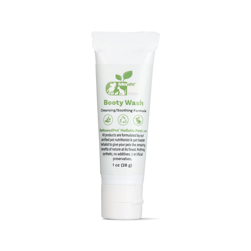 ReNewedPet 4-ALL Pets Booty Wash – Natural Pet Cleansing & Soothing Wash for Dogs & Cats, Pet Hygiene & Grooming Essentials