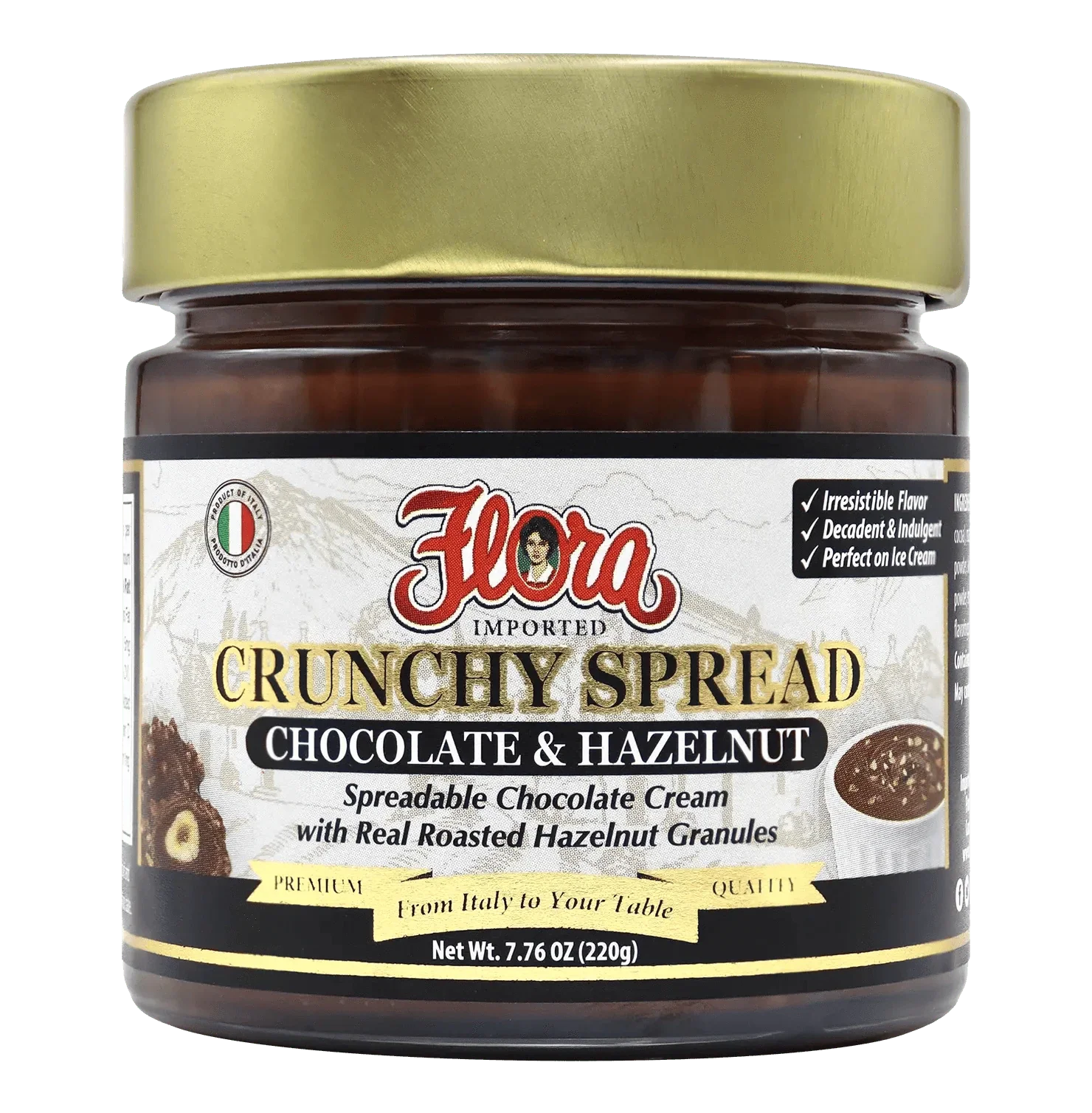 Chocolate & Hazelnut Crunchy Spread - 7.76 oz
