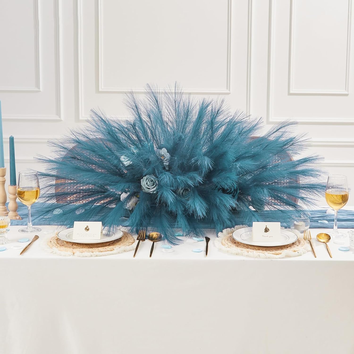 Silk Reed Grass Artificial Flower Plumes — 6 Colors, 1pc or 10pcs
