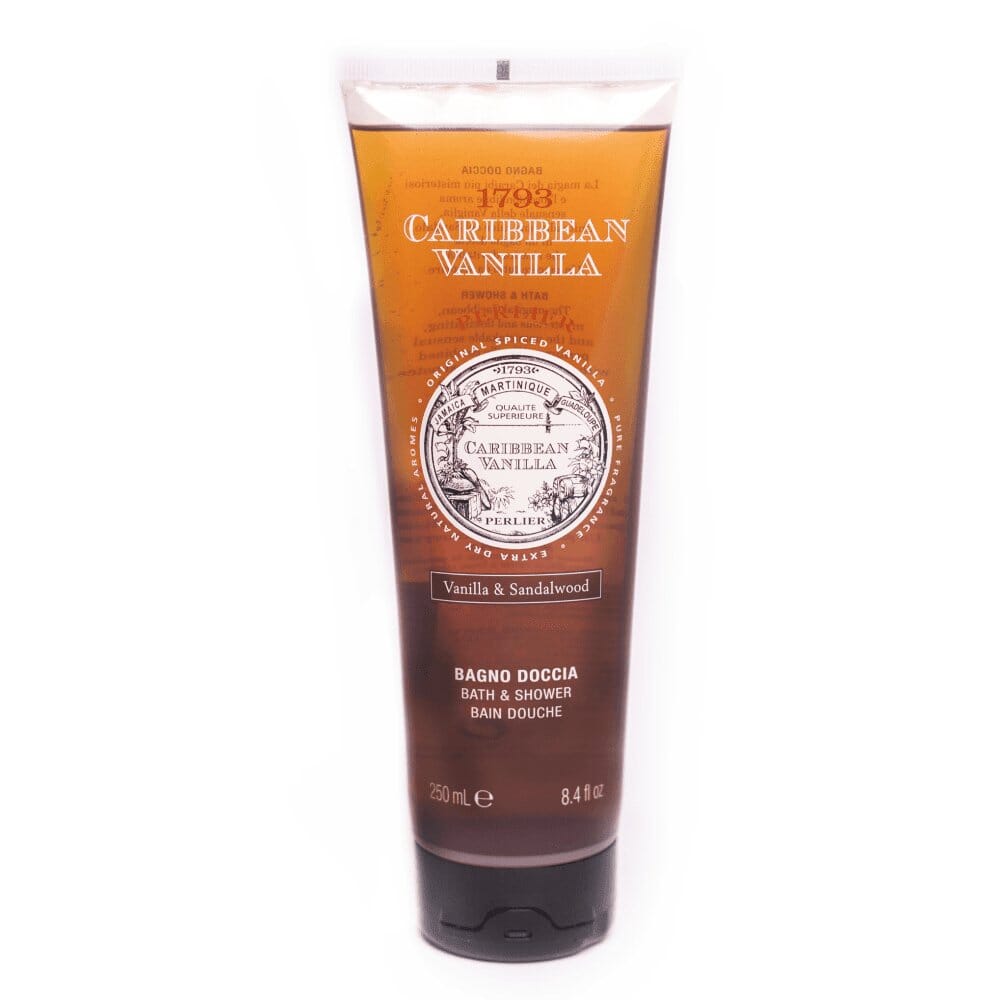 Caribbean Vanilla + Sandalwood Shower Gel