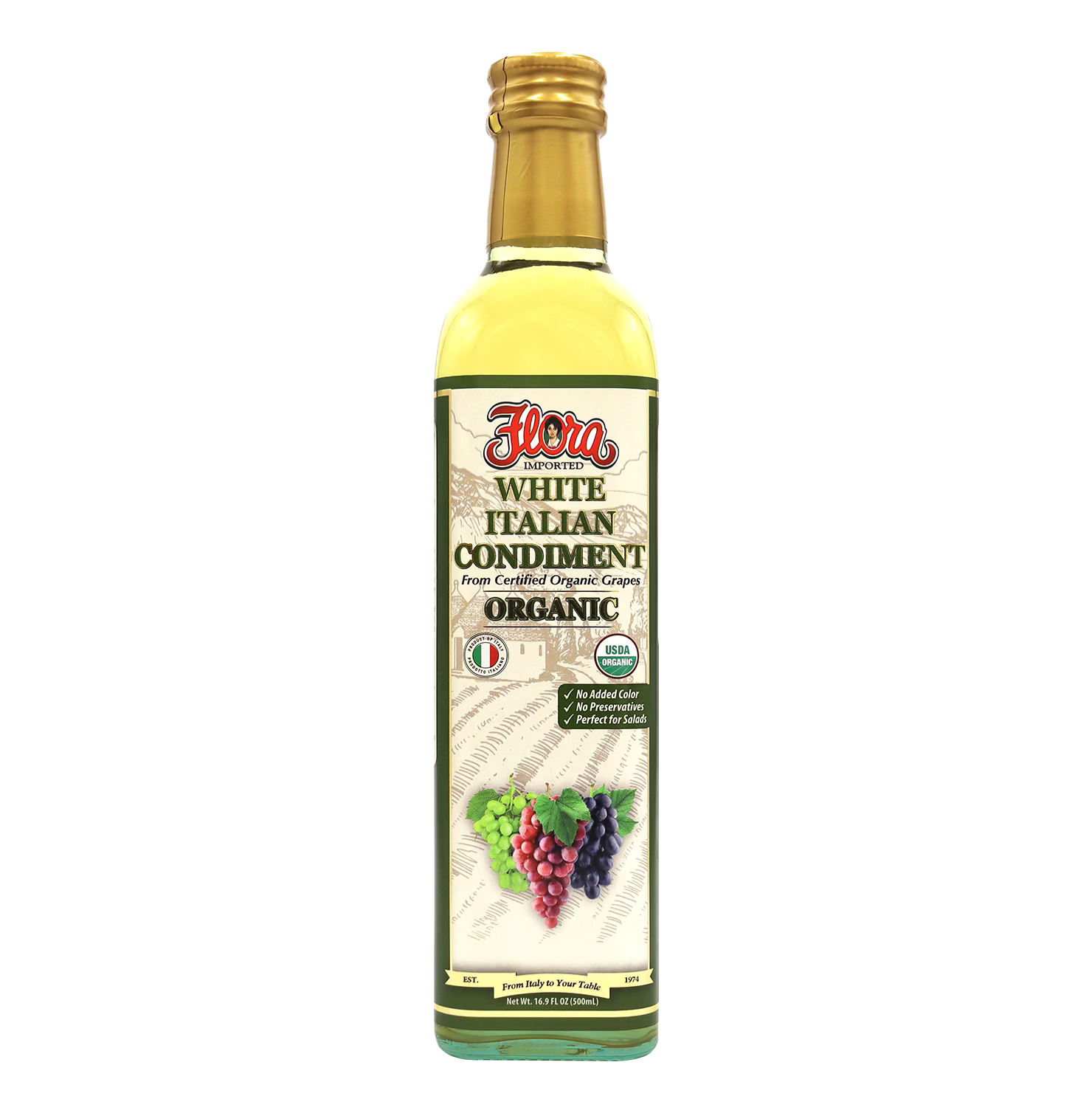 White Italian Condiment - Organic - 16.9 fl oz