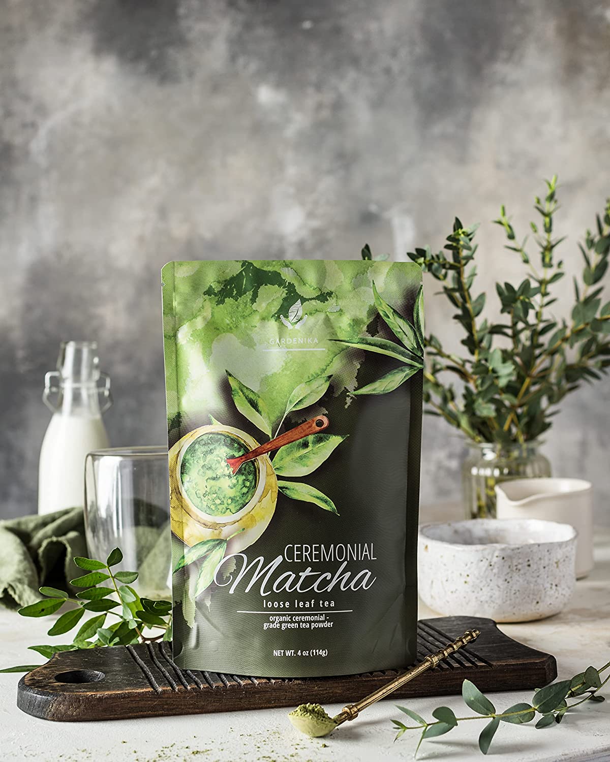 Ceremonial Matcha Powder, Authentic Japanese Organic - Energy & Focus