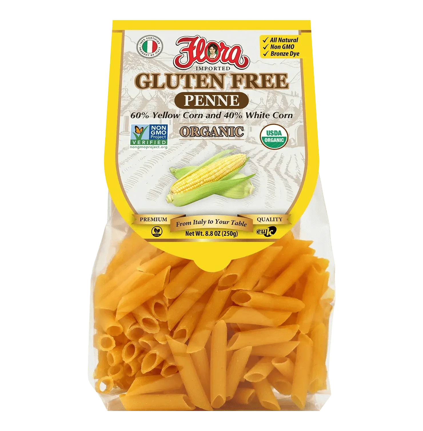 Gluten Free Penne Pasta - Organic - 8.8 oz