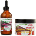 CHEBE Hair Growth Thicker Bundle  -2in 1-Oil & Hair Mask-Hair Thickening- Willow bark oil- Castor Oil- Mango Butter-Tea Tree-Willow Bark