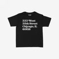 Chicago Baseball Stadium South Side Address Women's Baby Tee