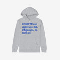 Chicago Baseball Stadium North Side Address Hoodie & Sweatshirt