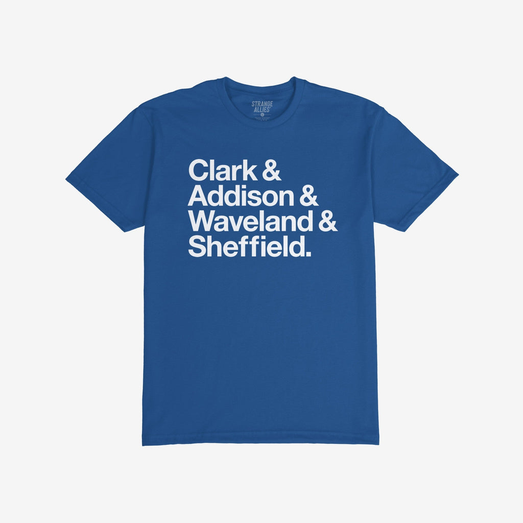 Clark Addison Waveland Sheffield T-shirt