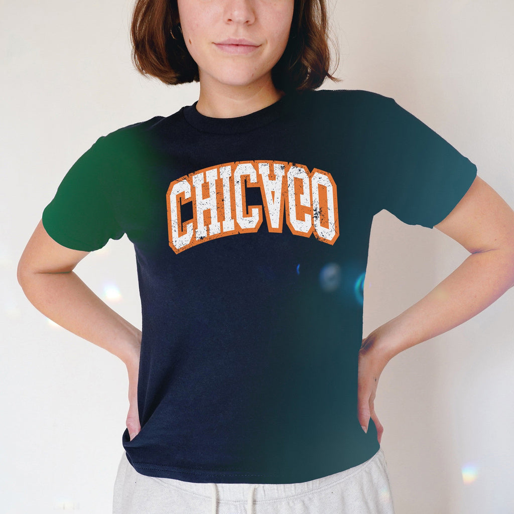 Chicago Flipped Women's Baby Tee