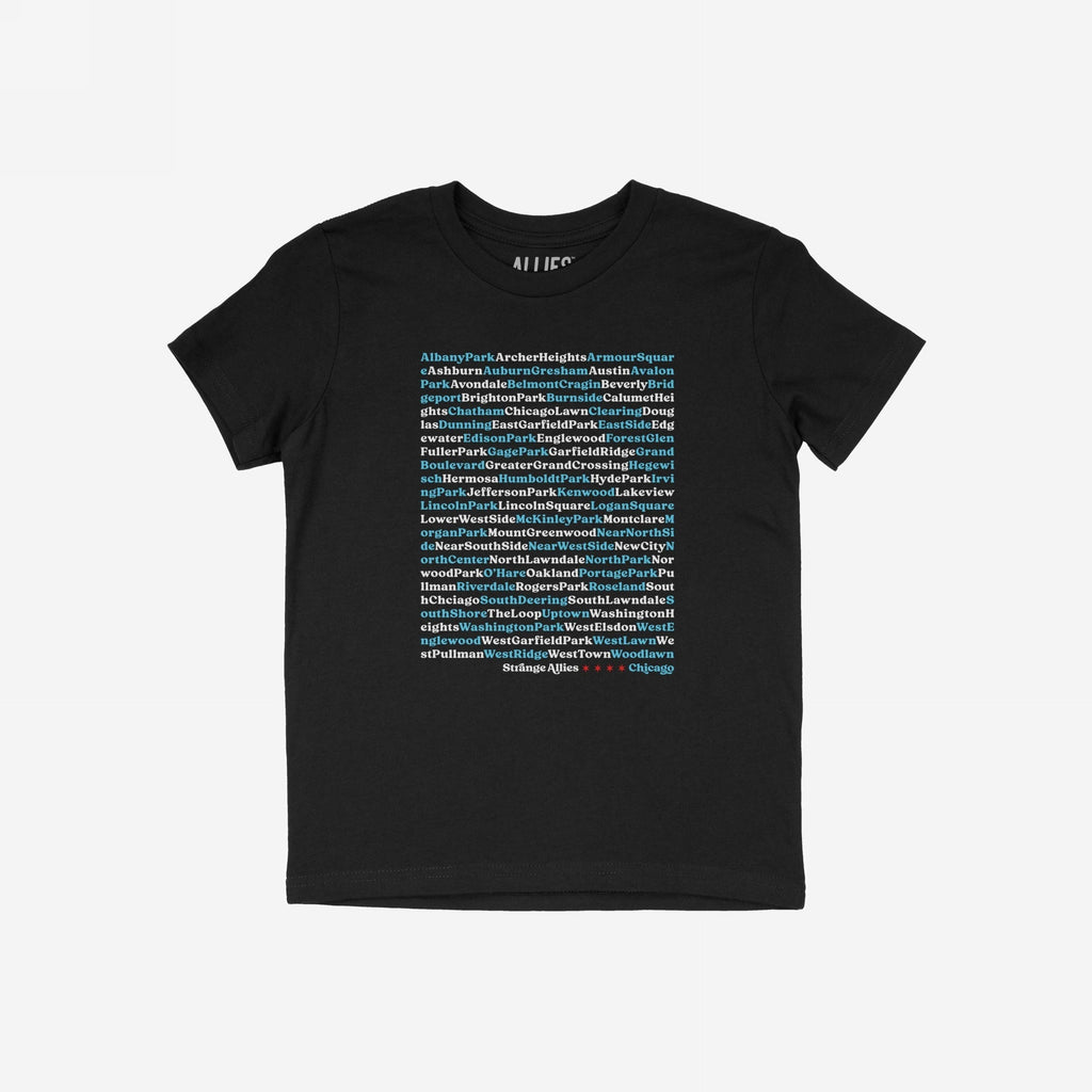 Chicago Neighborhoods T-shirt
