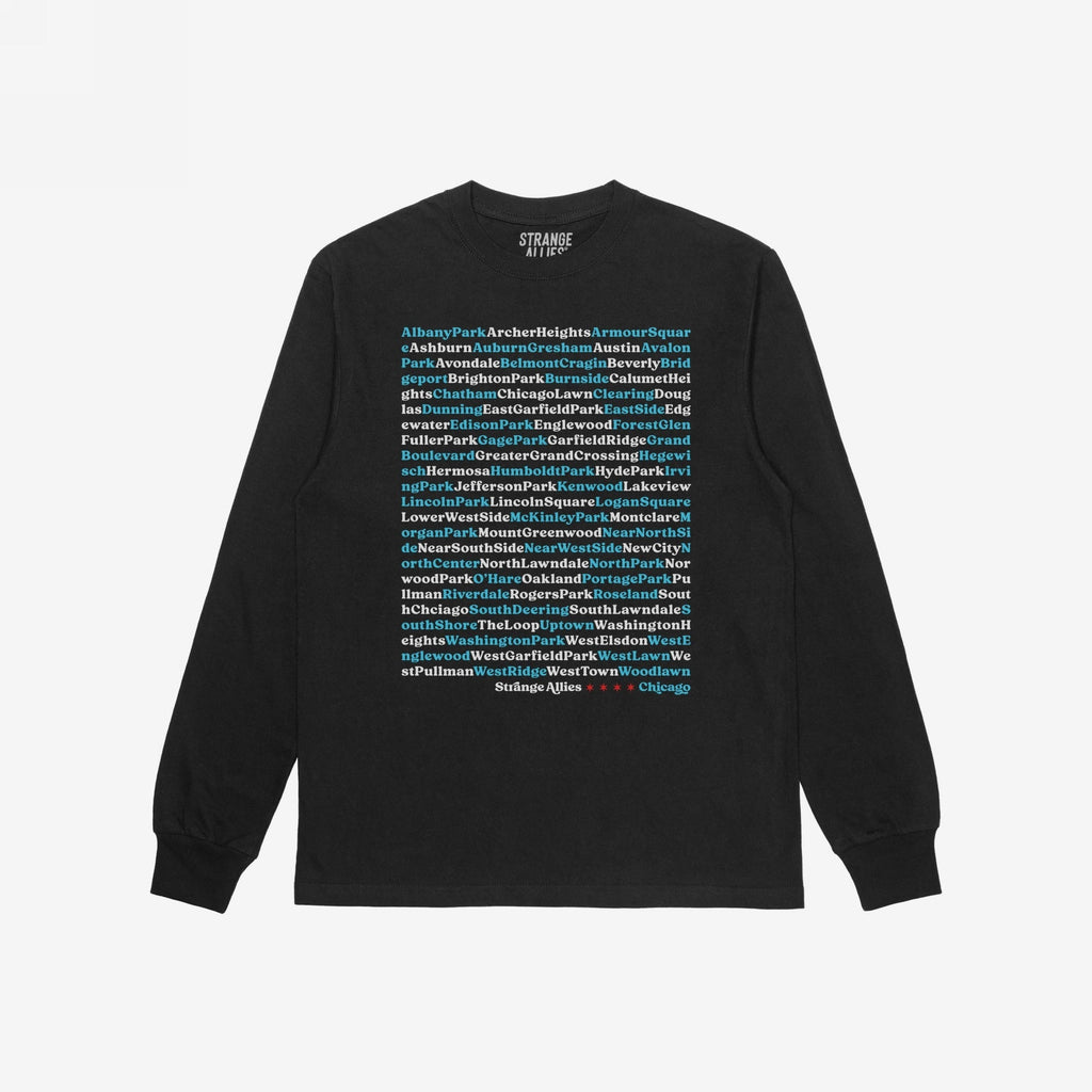 Chicago Neighborhoods T-shirt
